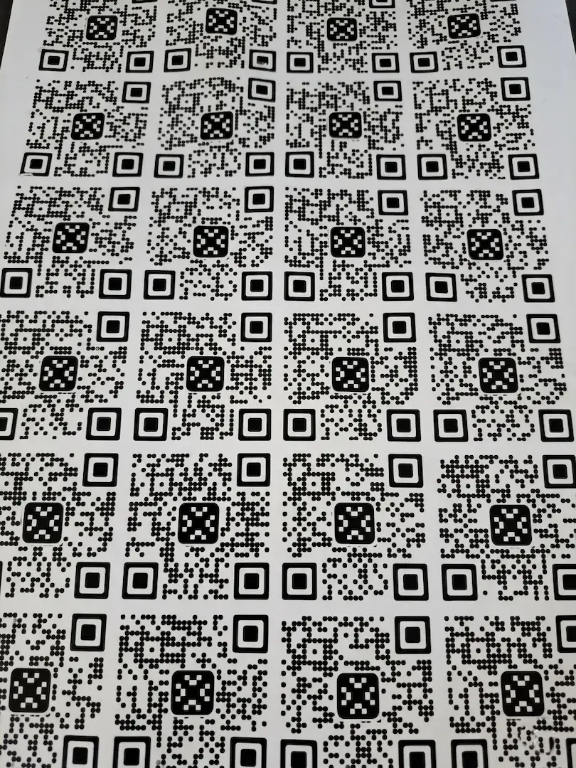QR Code rastreabilidade PMOC